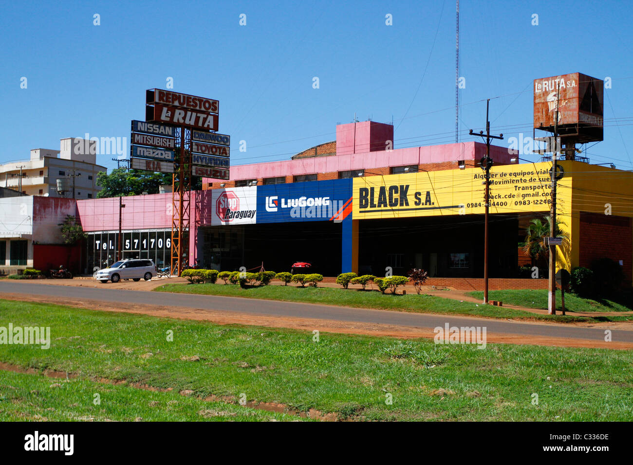 Ciudad del Este, Alto Paraná, Paraguay Banque D'Images