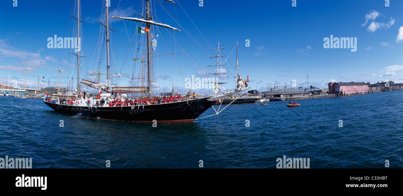Co Dublin, Irlande, Tall Ships Banque D'Images