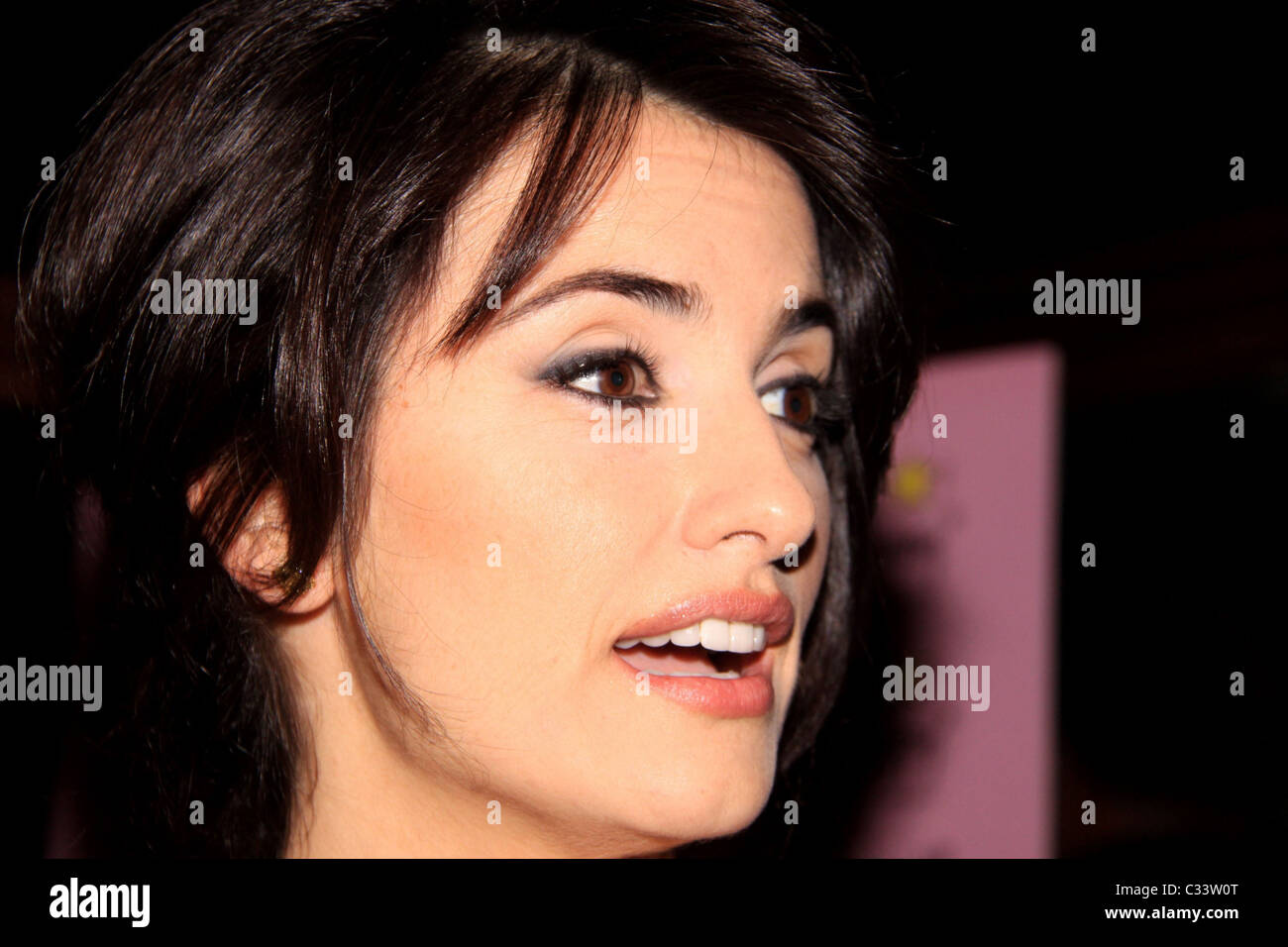 Penelope Cruz 2008 New York Film Critic's Circle Awards - Arrivals strates à New York City, USA - 05.01.09 Banque D'Images