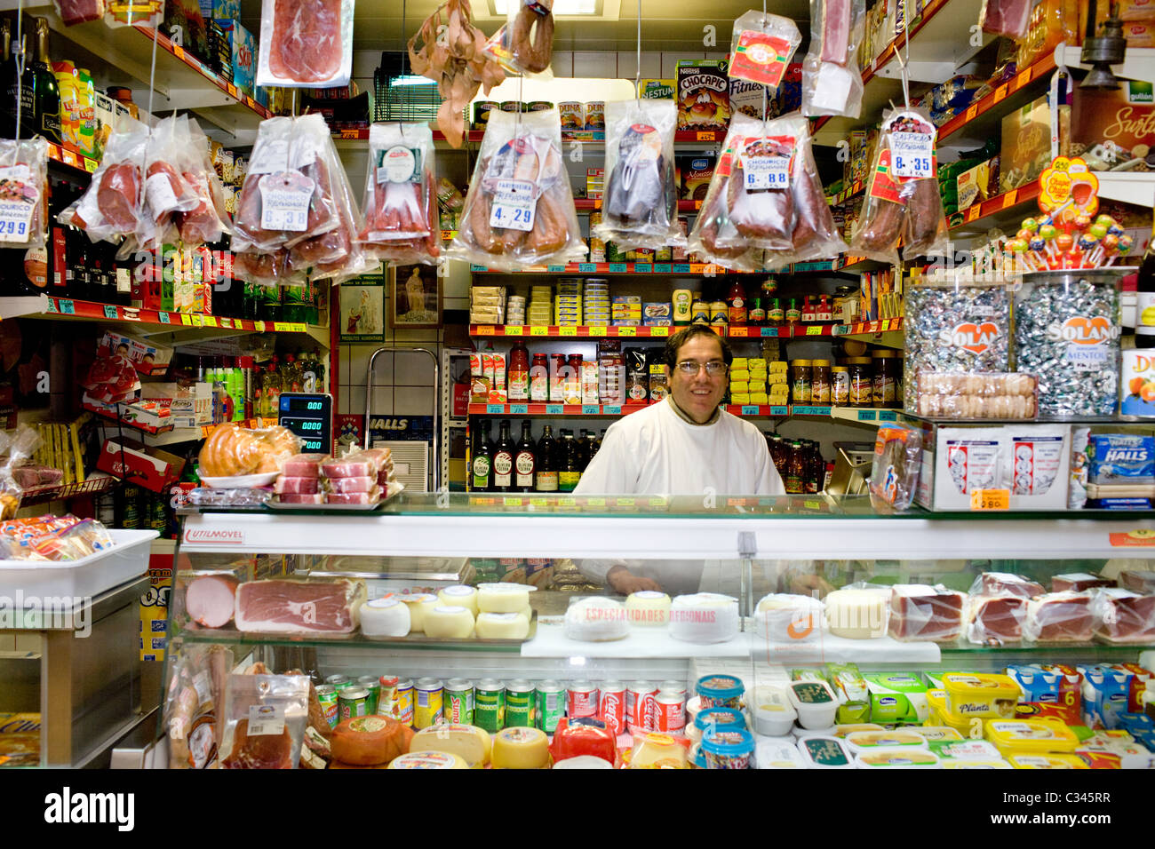 Marché Municipal Dom Pedro V, Coimbra, Portugal Banque D'Images