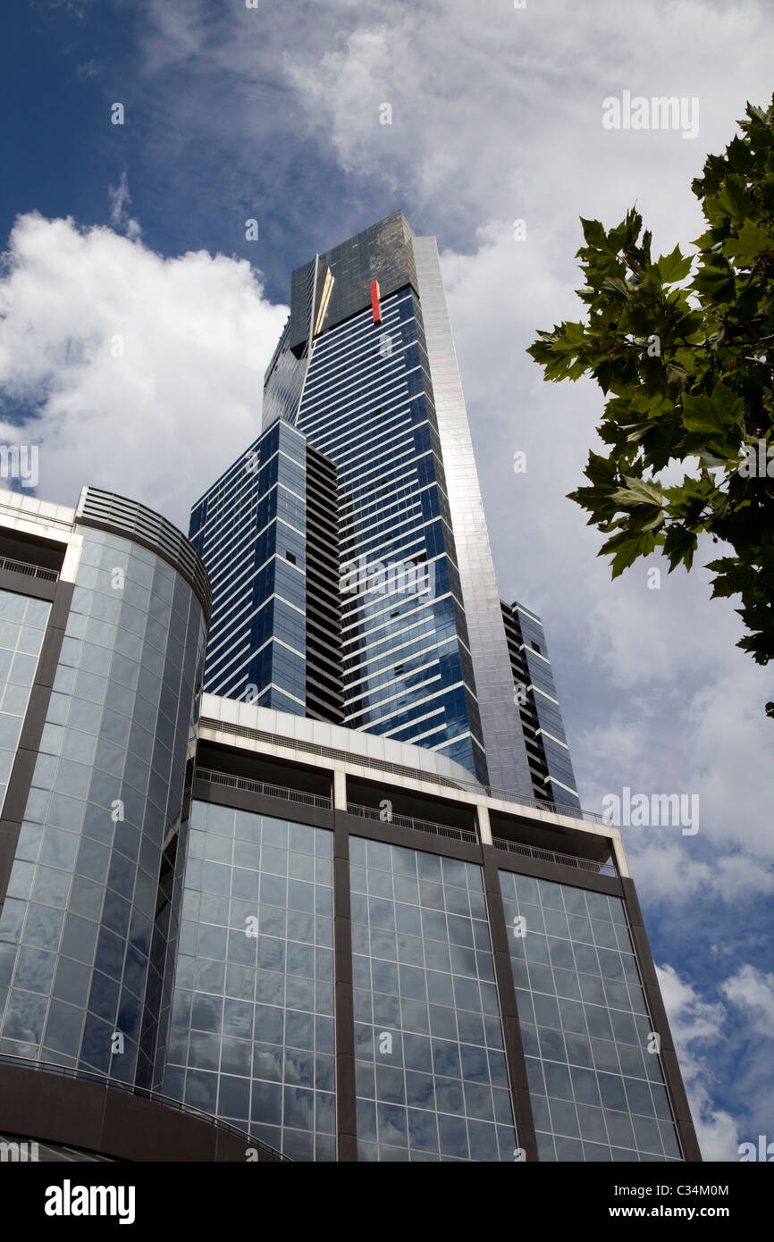 Eureka Skydeck 88 building à Melbourne, Victoria, Australie. Banque D'Images