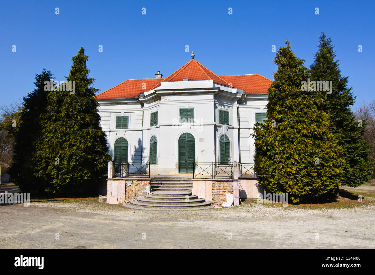 Petit palais Esterhazy de Tata, Hongrie Banque D'Images