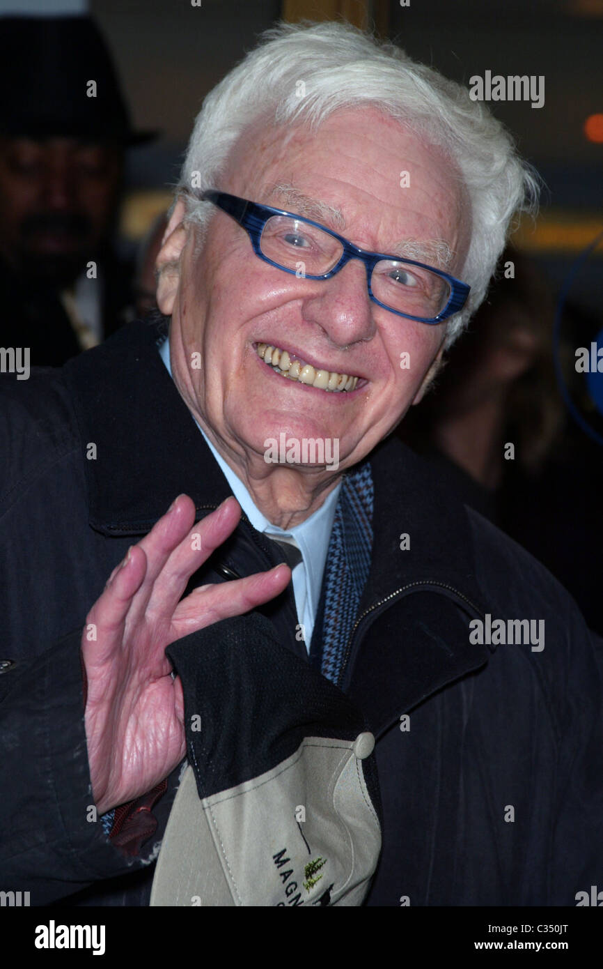 Peter Shaffer Soirée d'ouverture de la nouvelle comédie musicale "l'histoire de ma vie" au théâtre Stand arrivées -New York, Banque D'Images