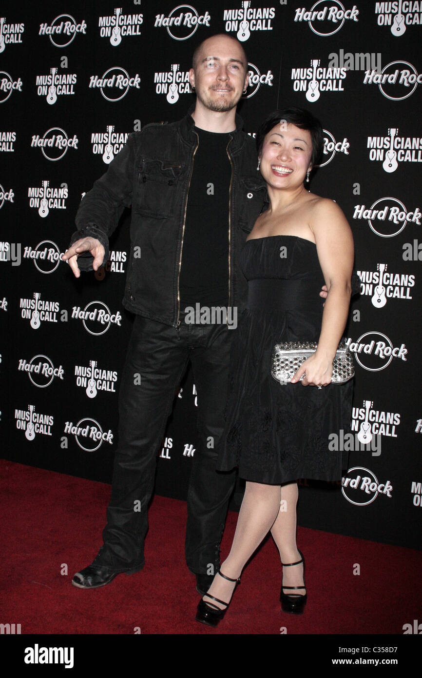 East Village Opera Company Le 5e appel à Musiciens concert-bénéfice et la vente aux enchères au Hard Rock Café de New York City, Banque D'Images