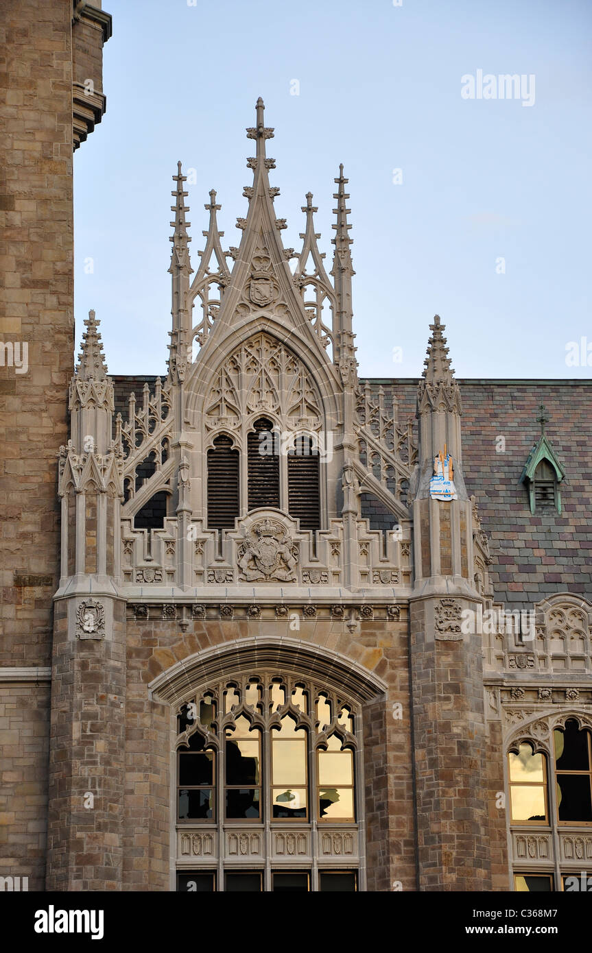 Détails du Delaware and Hudson Railroad Company, New York, Albany. Banque D'Images