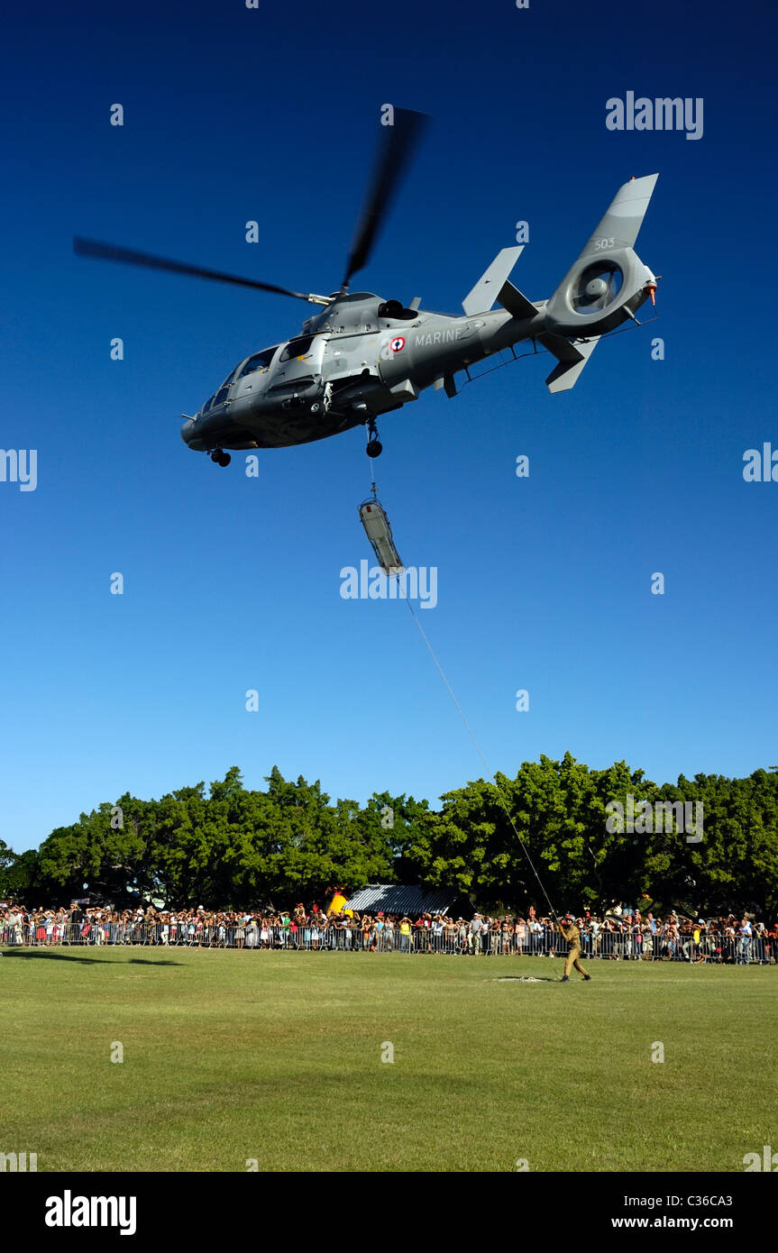 Les forces de l'armée française de montrer Banque D'Images