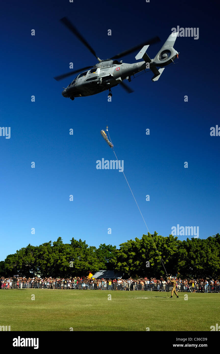 Les forces de l'armée française de montrer Banque D'Images