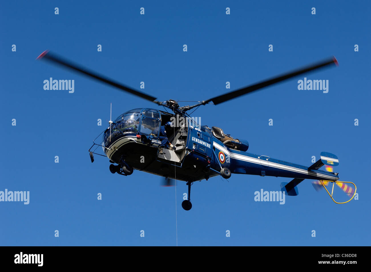 Les forces de l'armée française de montrer Banque D'Images