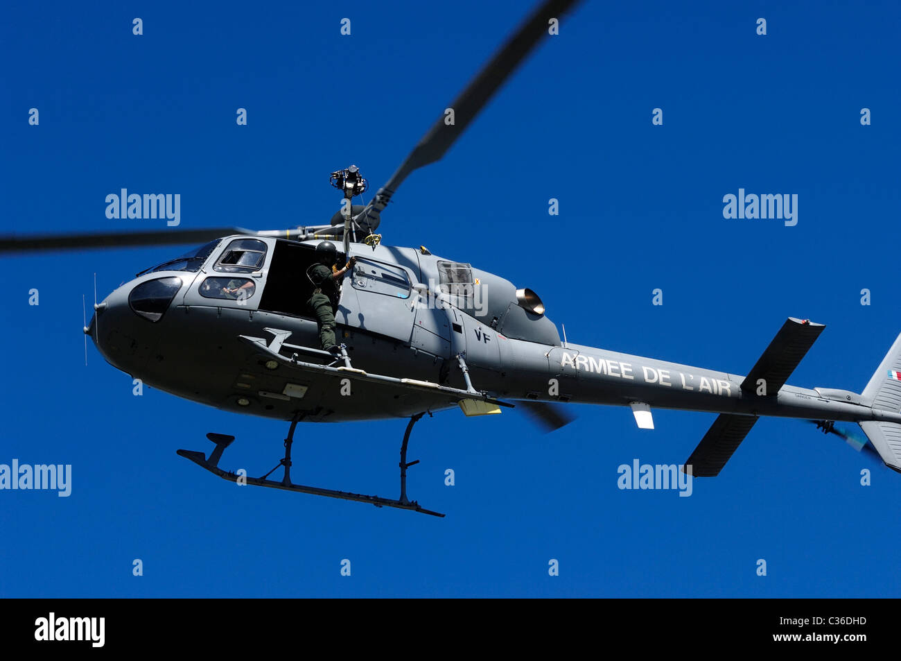 Les forces de l'armée française de montrer Banque D'Images