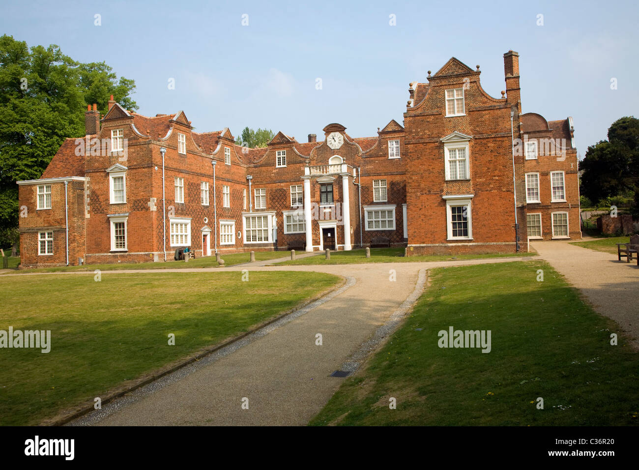 Christchurch mansion Ipswich Suffolk Angleterre Banque D'Images