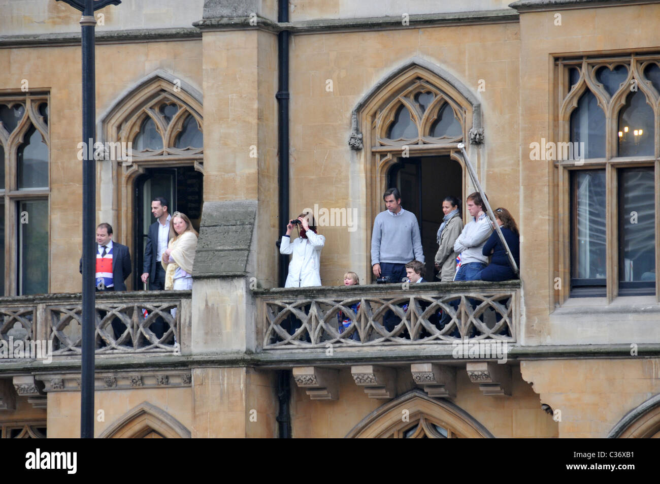 William et Kate Mariage Royal 29 Avril 2011 Banque D'Images