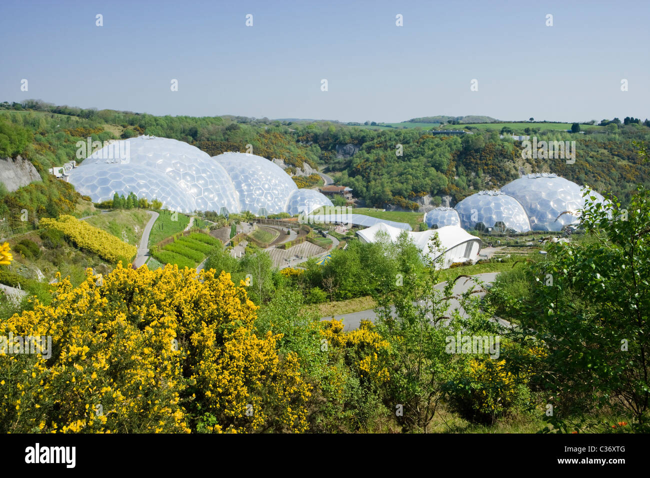 Eden Project, St Austell, Cornwall, UK Banque D'Images