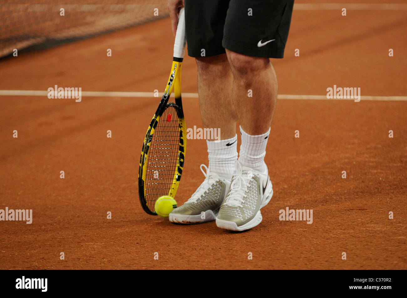 Les célébrités assister à 'Por Un Reves al Sol" au Tennis Open, un événement organisé par Felix Mantilla Fondation contre le cancer de la peau. Banque D'Images