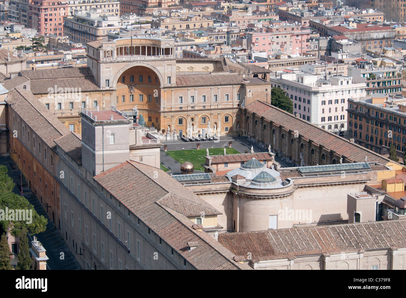 Musées du Vatican et Chapelle Sixtine, Vatican, Rome, Italie Banque D'Images