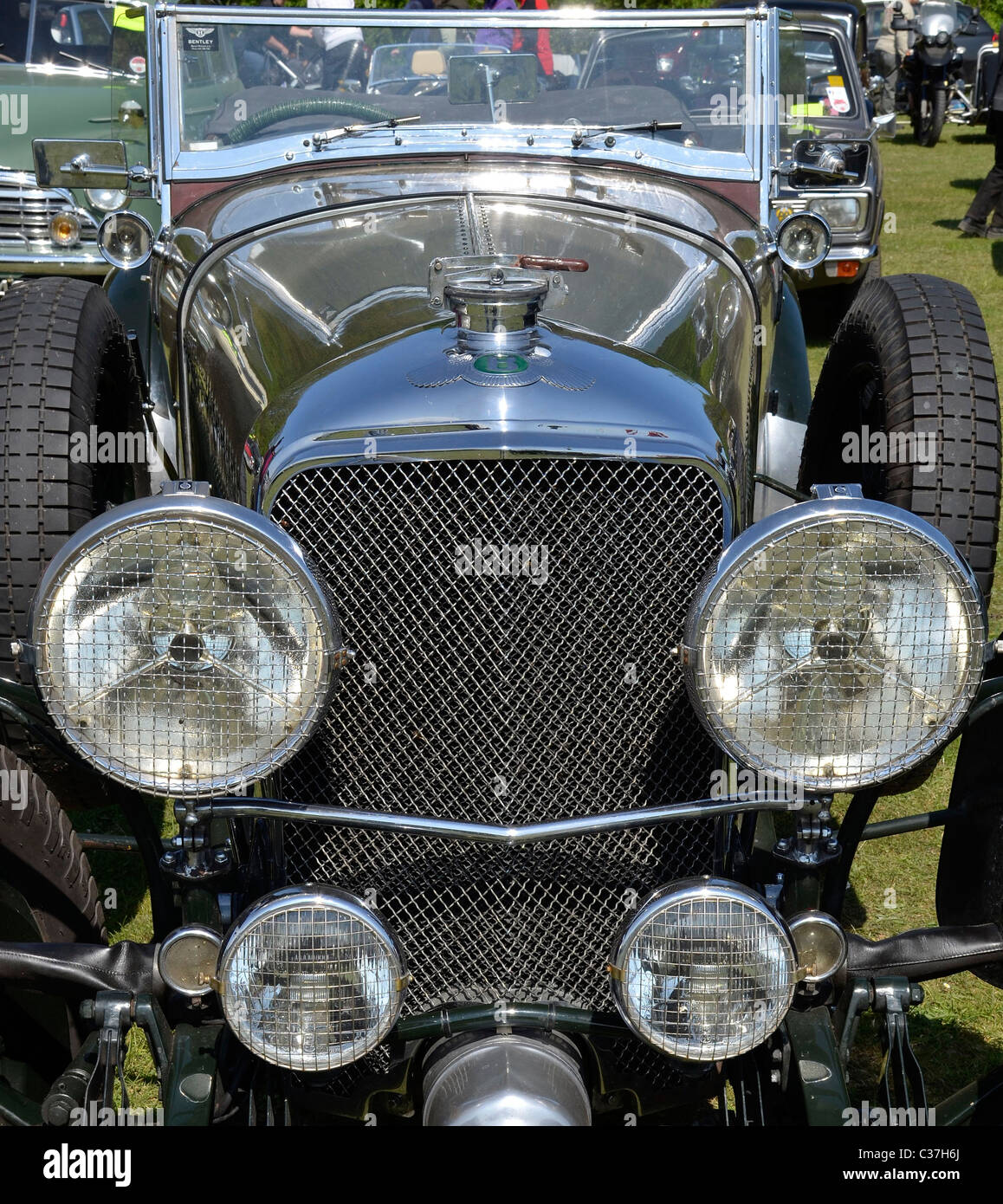 Voiture de sport vintage britannique Banque D'Images