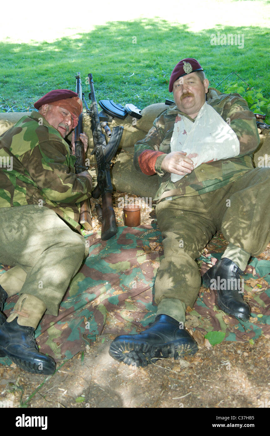 Figurines 3D Soldats US Blessés Escortés - Échelle 1/72 Ou 1/48 - Neuf
