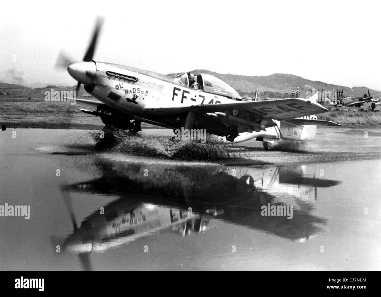 F-51 Mustang, F-51D Mustang Banque D'Images