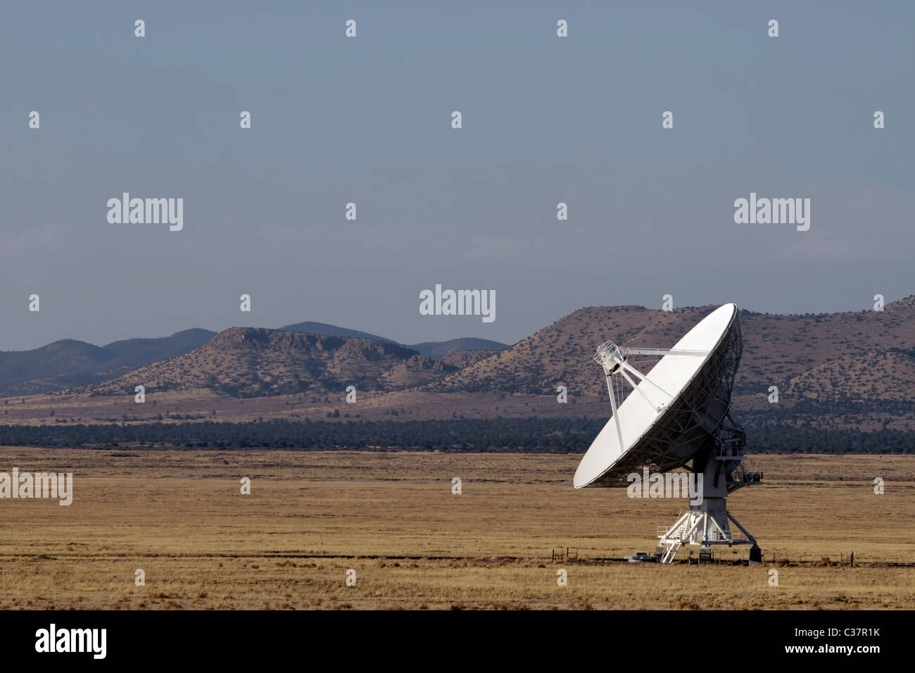 Very Large Array (VLA) Radio Astronomy Observatory situé près de Socorro, Nouveau Mexique, USA. Banque D'Images