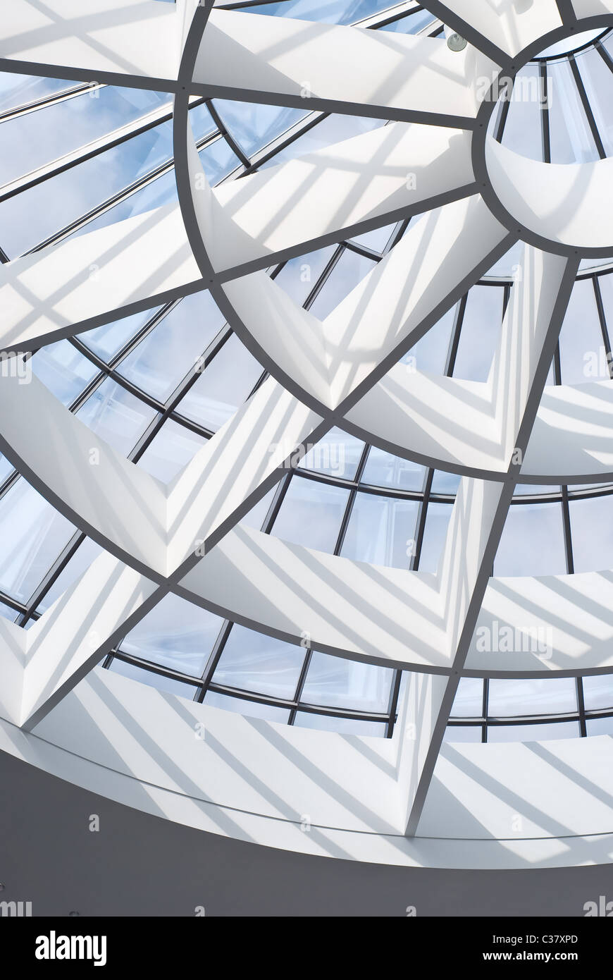 Puits de lumière qu'une élément Architectural Design Banque D'Images