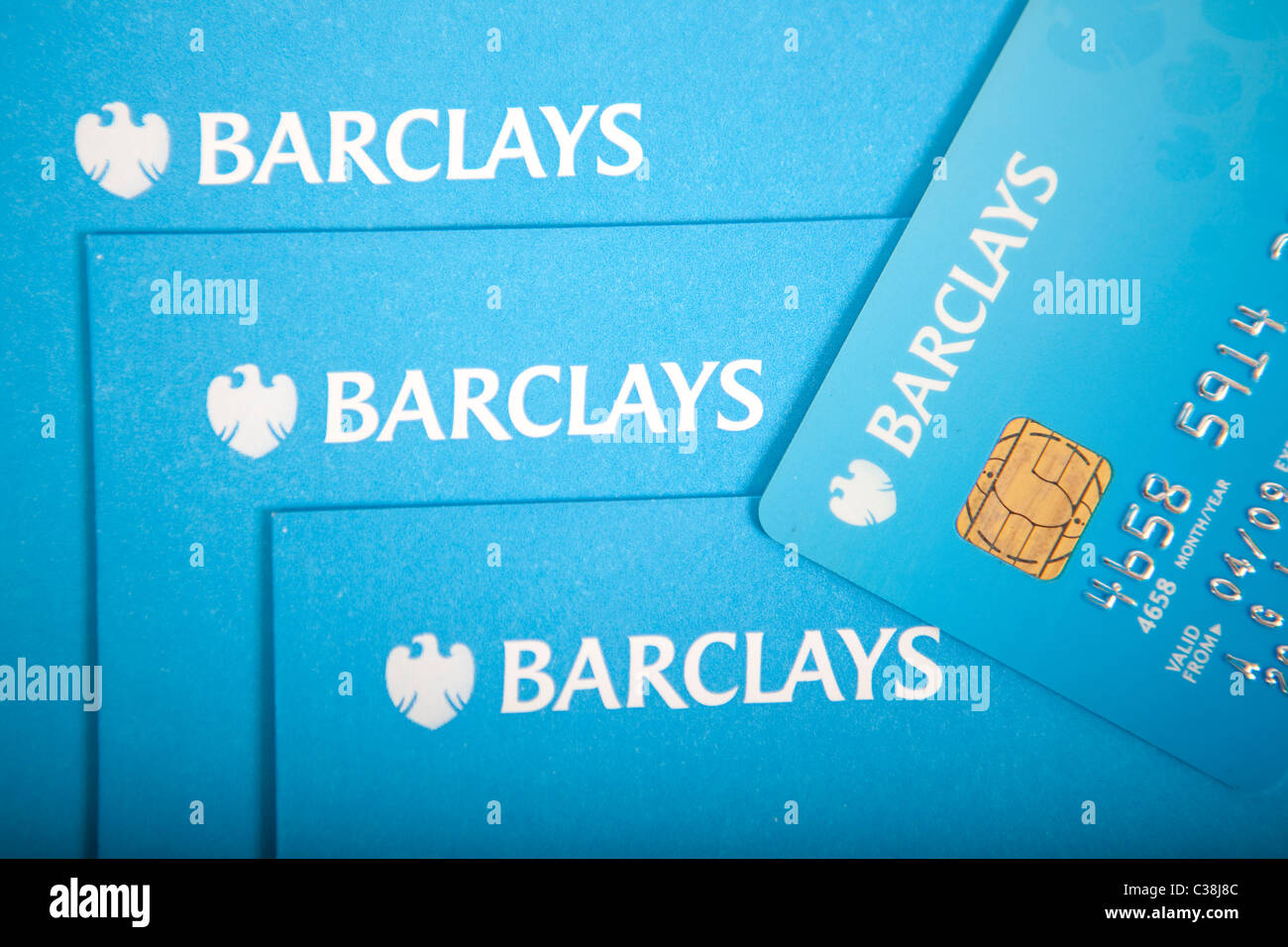 L'image figurative de Barclays plc. Banque D'Images