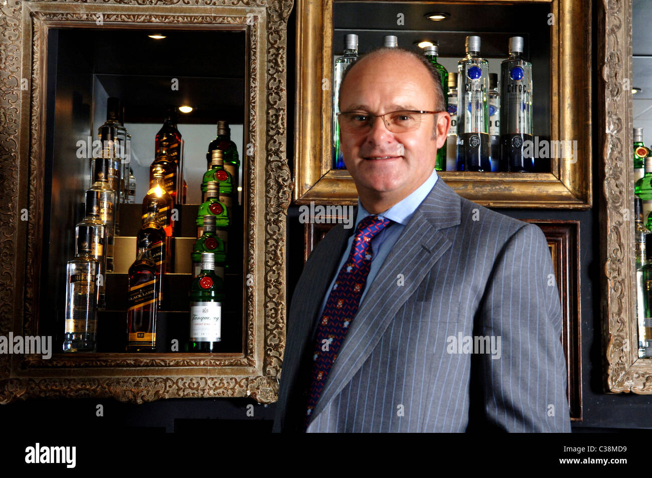 Photo : Paul Walsh Directeur général de Diageo Plc. Banque D'Images Photo : Paul Walsh Directeur général de Diageo Plc. Banque D'Images