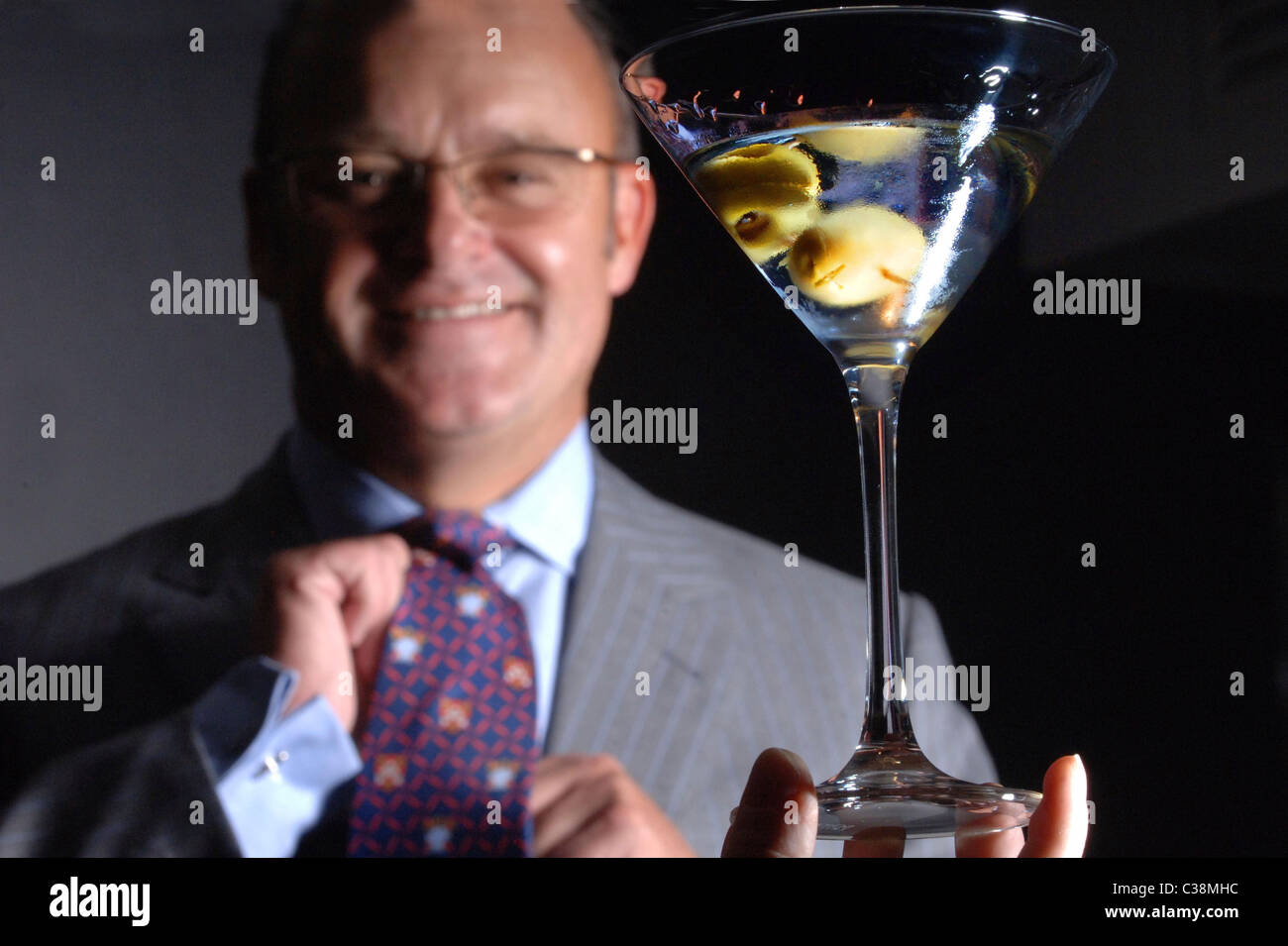 Photo : Paul Walsh Directeur général de Diageo Plc. Banque D'Images Photo : Paul Walsh Directeur général de Diageo Plc. Banque D'Images