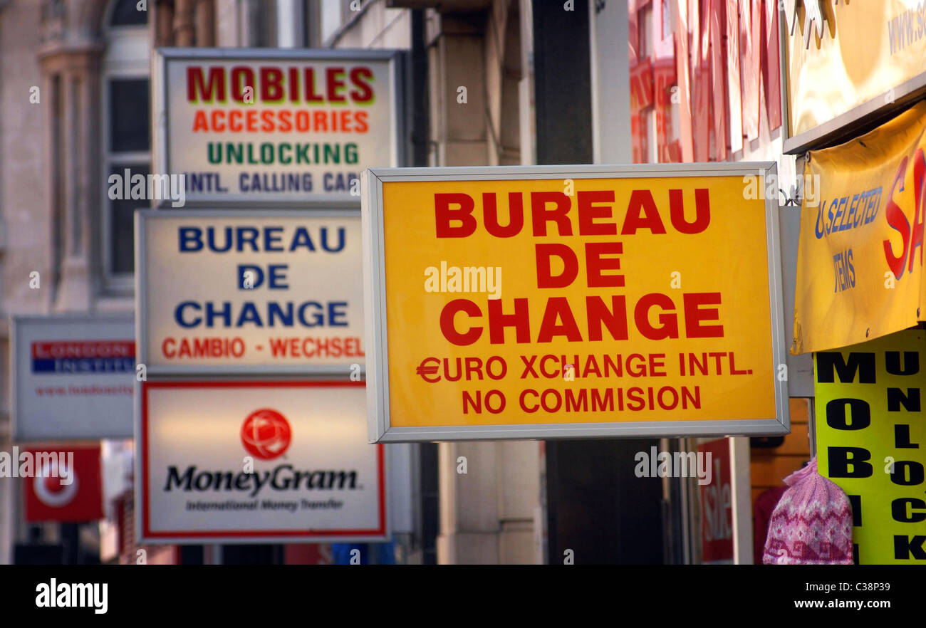 Bureau change Banque de photographies et d’images à haute résolution