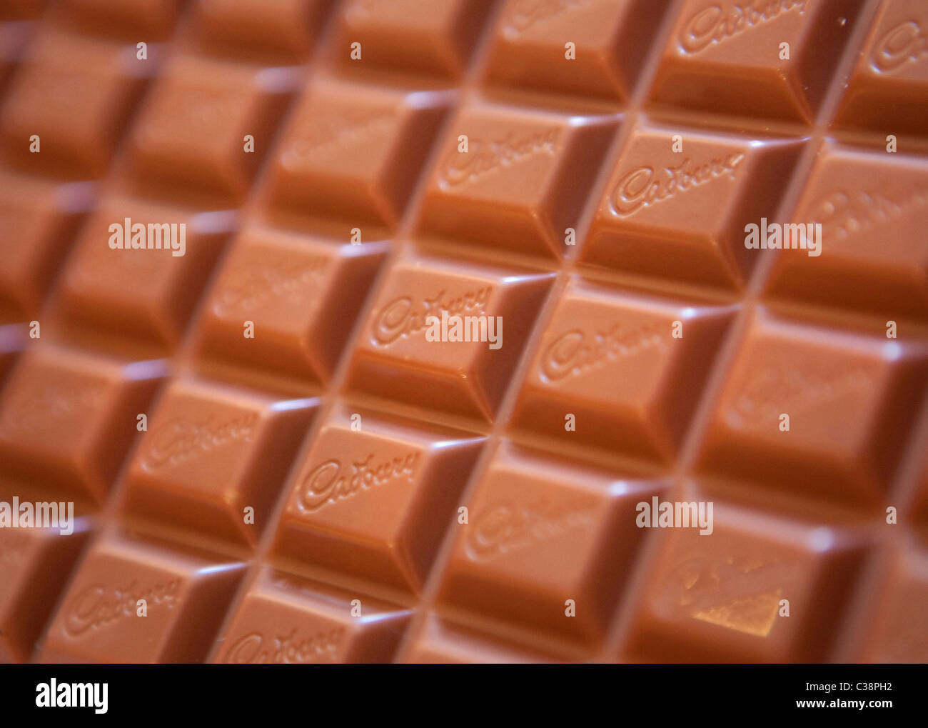 Image d'illustration de Cadbury's chocolat. Banque D'Images