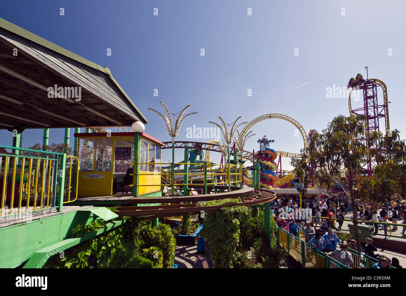 Terrain de Southend-on-Sea, Essex, Angleterre, RU Banque D'Images