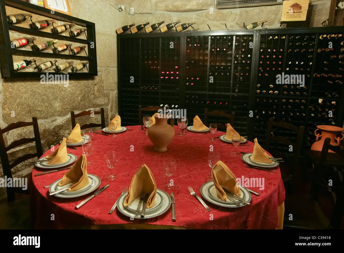 L'intérieur de restaurant Banque D'Images