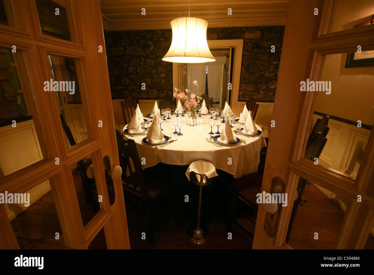 Table ronde Banque D'Images
