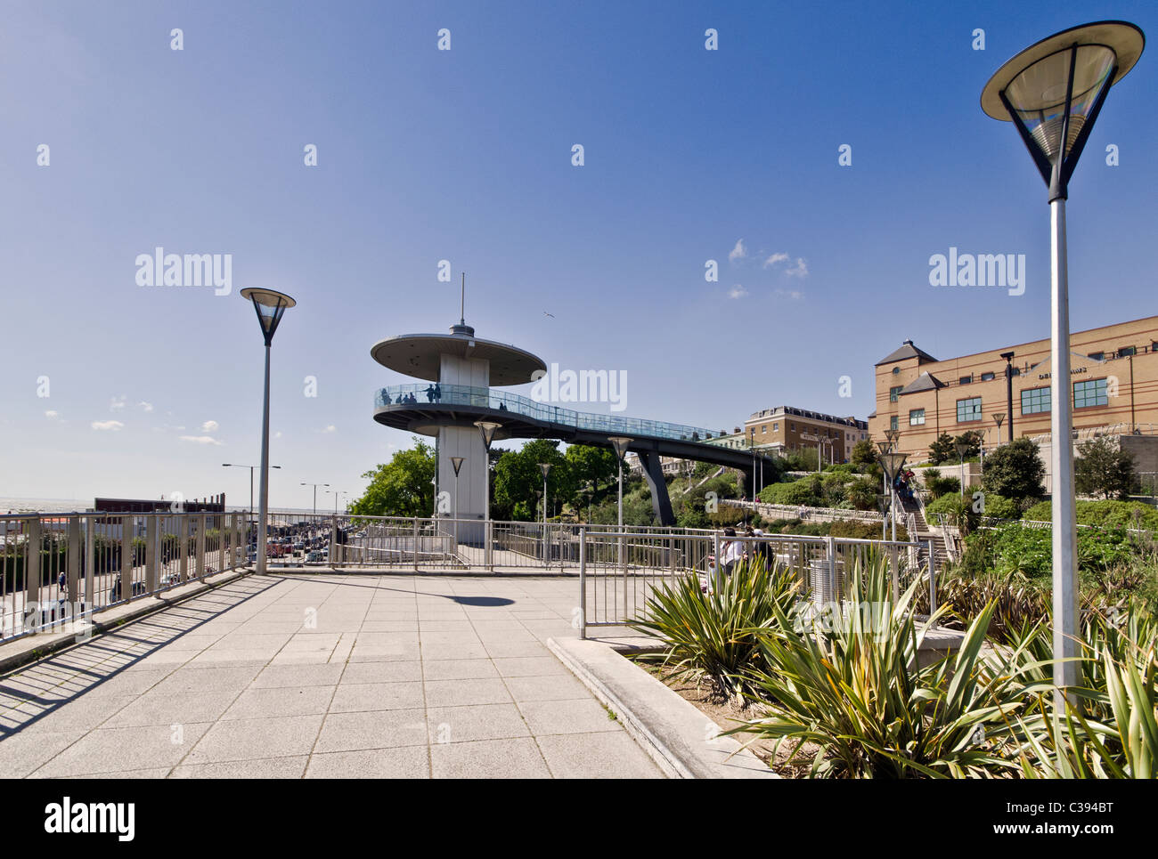 La tour d'observation à Southend-on-Sea, Essex, Angleterre, RU Banque D'Images