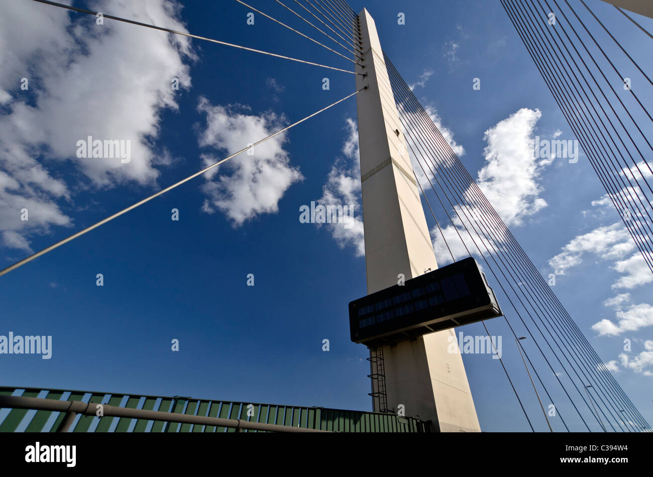 Détail architectural du pont, dans l'Essex, Angleterre, Royaume-Uni Banque D'Images