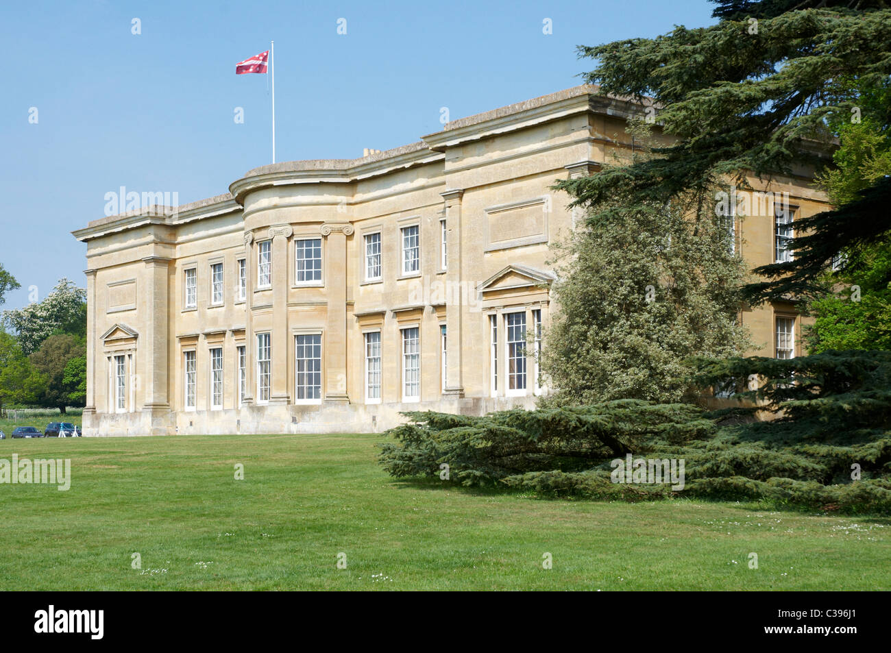 L'hôtel particulier à Spetchley Park Gardens, près de Worcester, Angleterre Banque D'Images