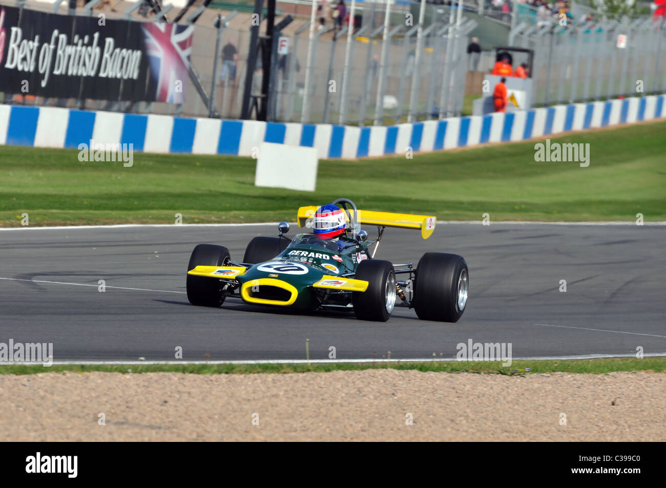 HSCC Formule 2 Historique Championnat - David Brown, 1969 Brabham BT30 Banque D'Images