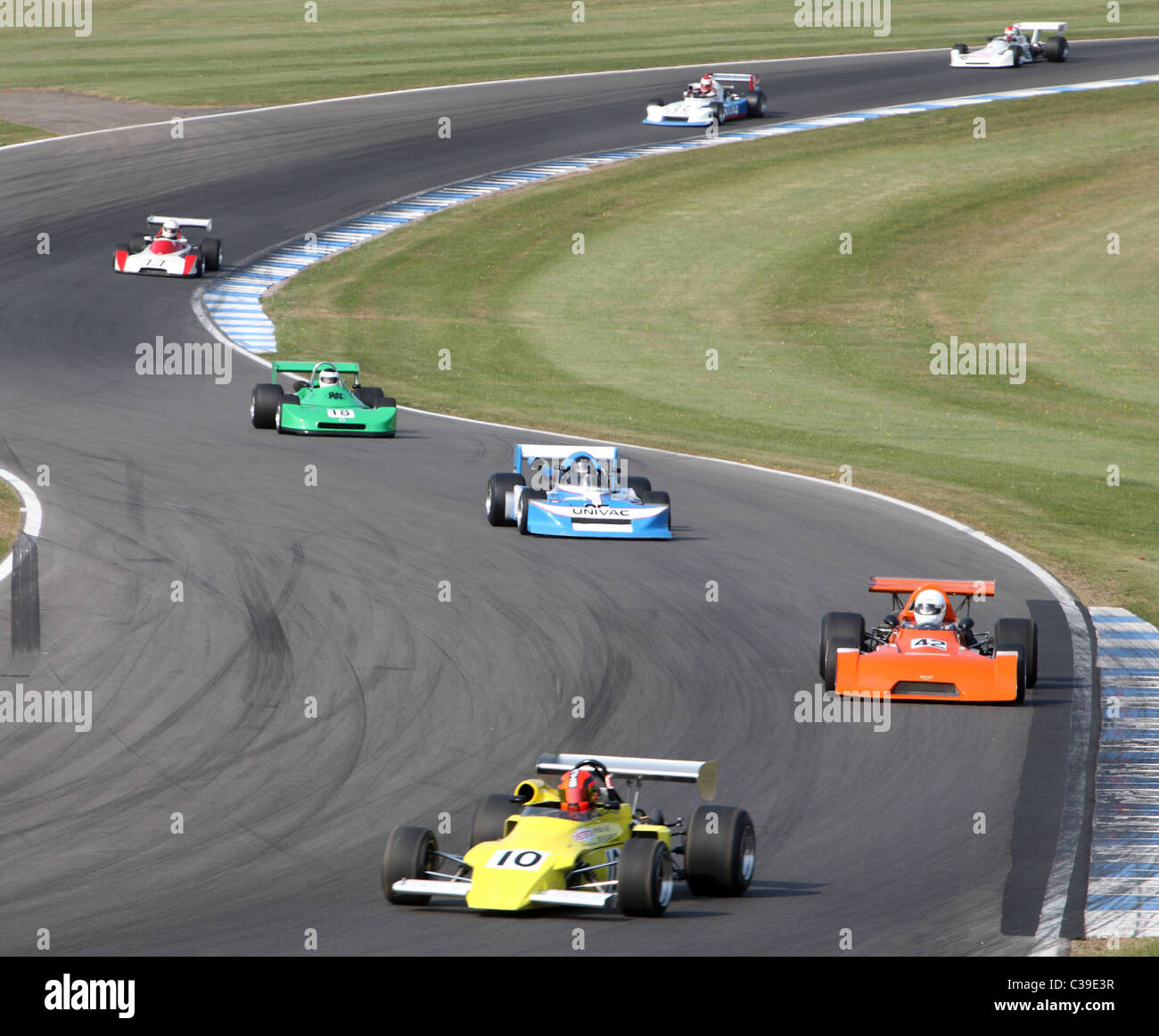 Course de Formule 2 historiques de Donington Festival 2011 Banque D'Images