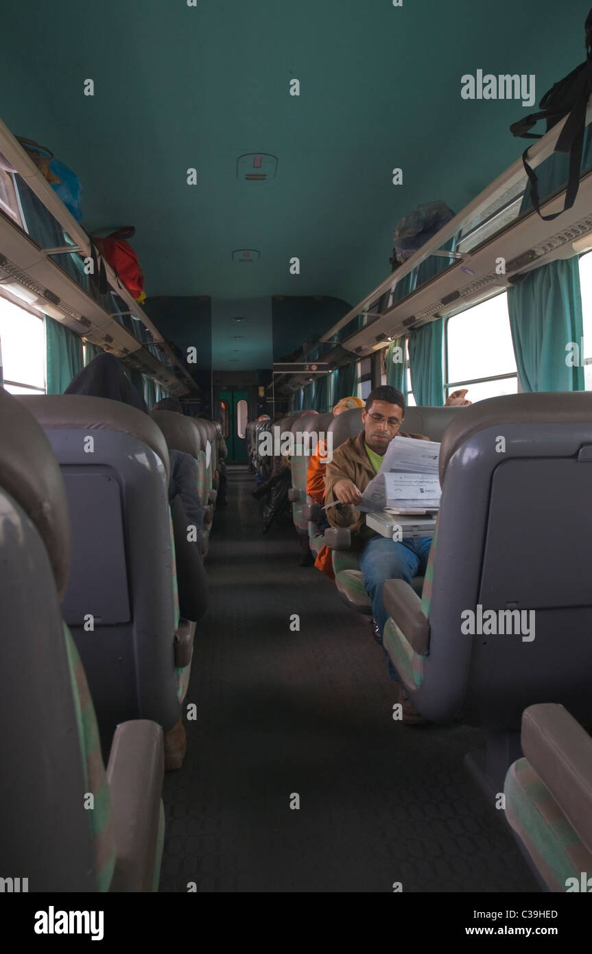 Train de Marrakech à Rabat au Maroc l