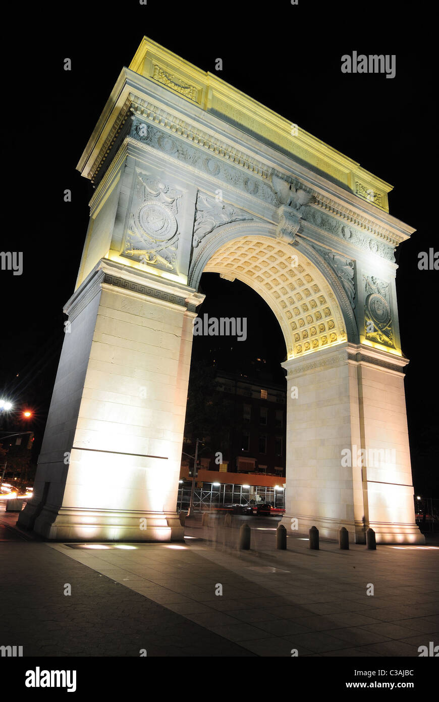 Washington Square Arch. Banque D'Images
