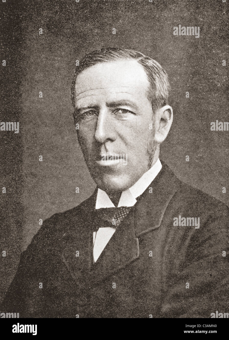 James Lowther, 1840 - 1904. Homme politique conservateur britannique et sportsman. Banque D'Images