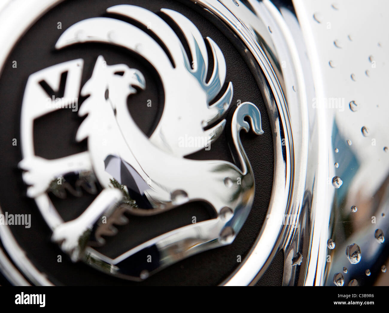 Image d'illustration d'un logo Vauxhall. Banque D'Images