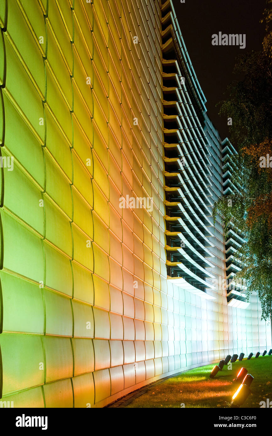 Au cours de l'ambassades nordiques Fête des Lumières 2008, Berlin, Allemagne Banque D'Images