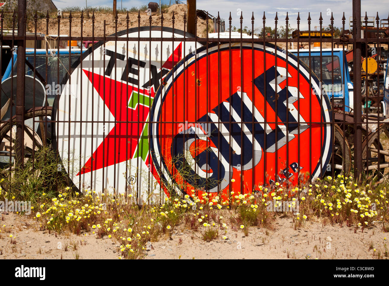 Tom's Welding et Machine Shop, Barstow, California, United States of America Banque D'Images