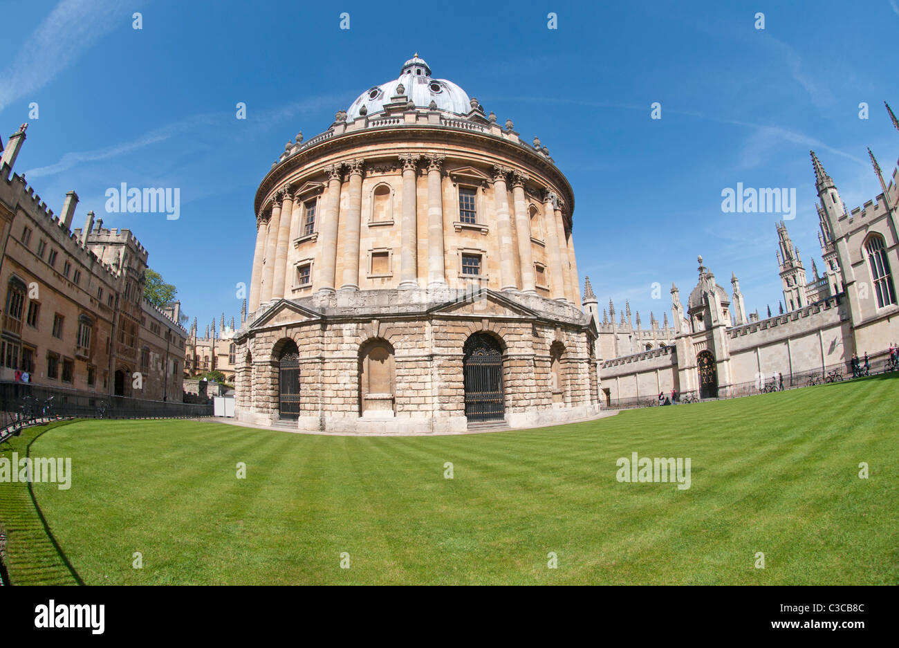 Radcliffe Camera, bibliothèque circulaire conçu par James Gibbs, Radcliffe Square, Oxford, England, UK Banque D'Images