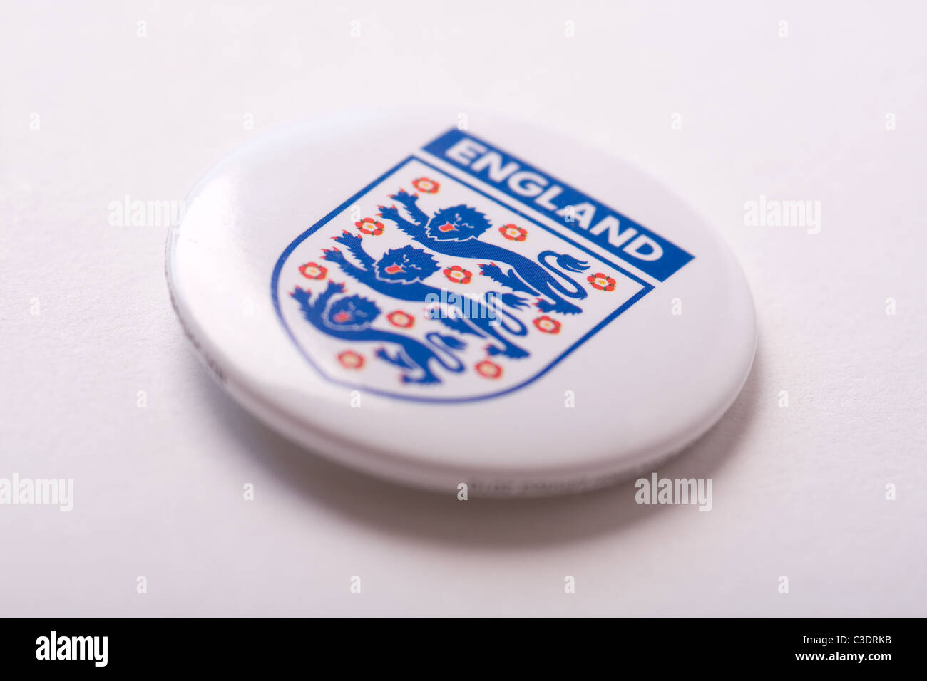 Angleterre Football Fan de badge Banque D'Images
