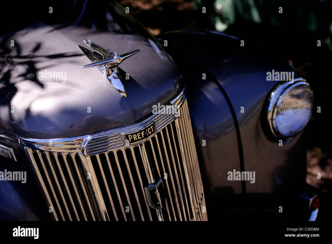 Vintage 1951 préfet Ford voiture classique britannique Banque D'Images