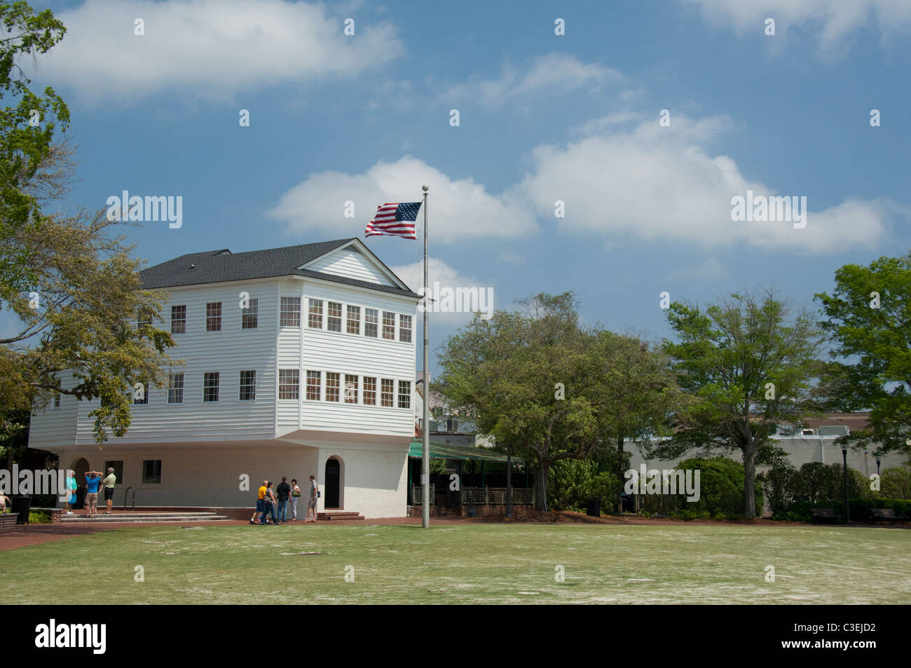 De Beaufort, Caroline du Sud. Parc historique en bord de mer. Banque D'Images