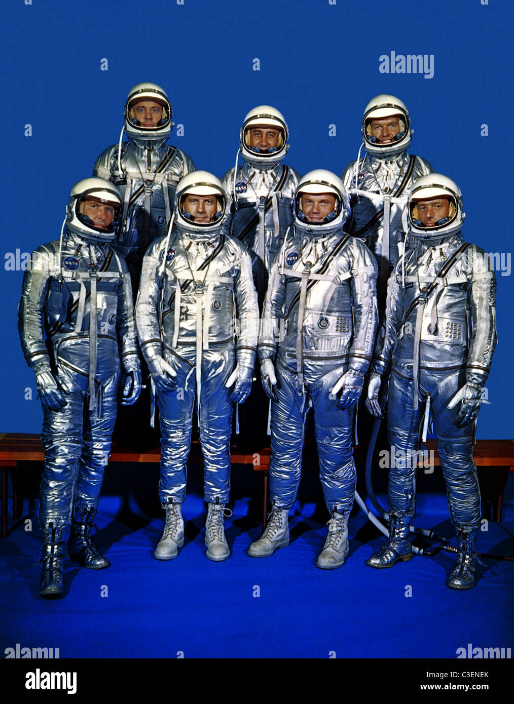 Les astronautes Mercure Projet Banque D'Images