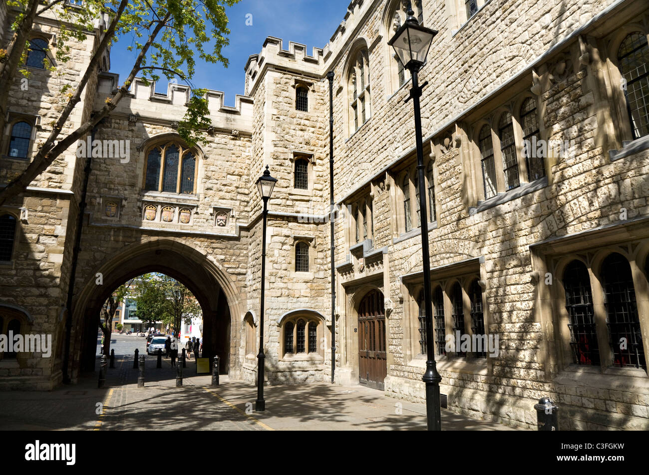 St John's Gate / Saint John 's Lane, Clerkenwell. Londres. UK. Banque D'Images