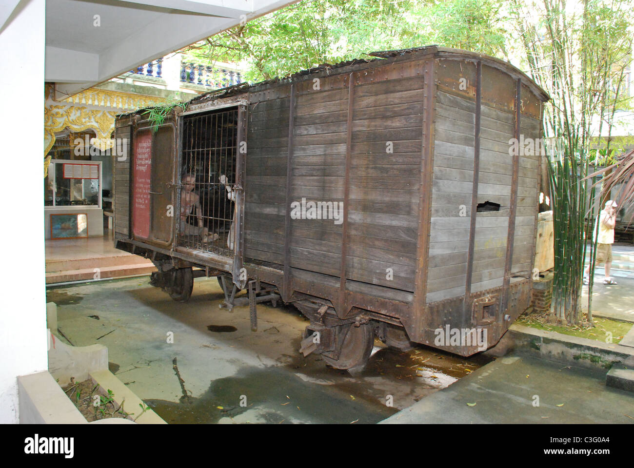 Transport de prisonniers japonais Banque D'Images