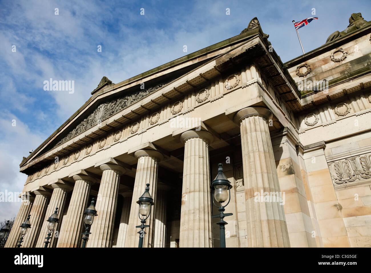 La Royal Scottish Academy Edinburgh Banque D'Images